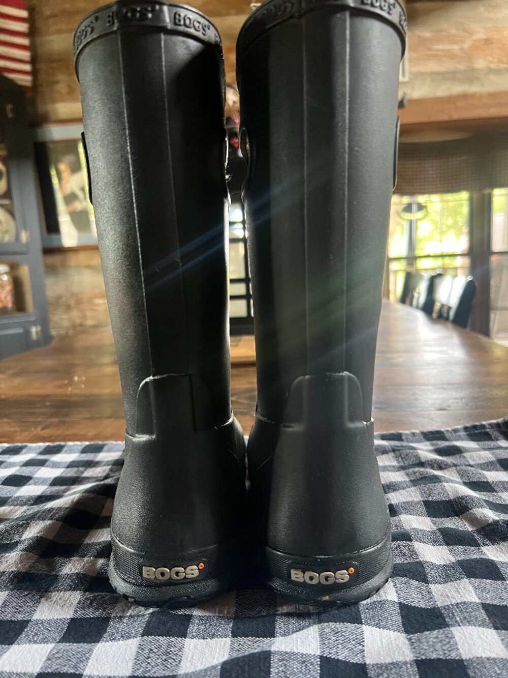 Bogs Boys' Plush Rain Boots - Round Toe